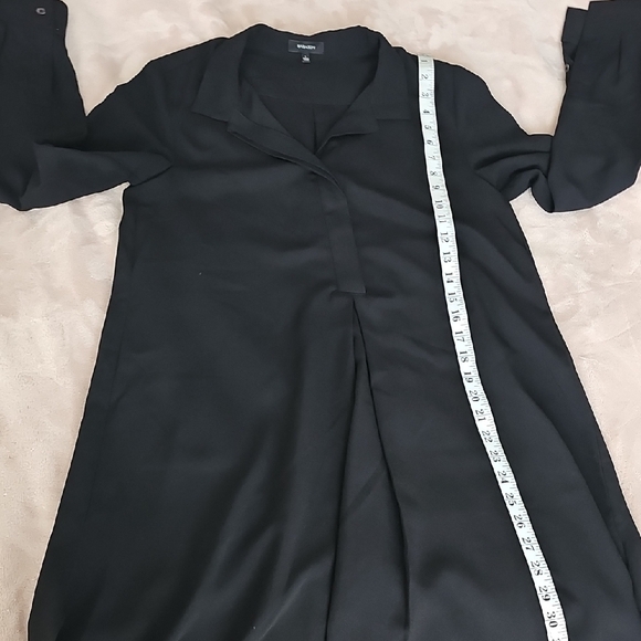 Babaton Black Shirt Dress Size S - Picture 9 of 10